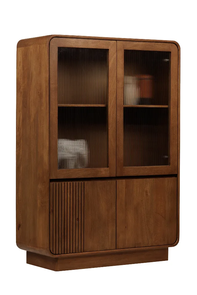 Display cabinet with 4 Doors & 1 Shelf