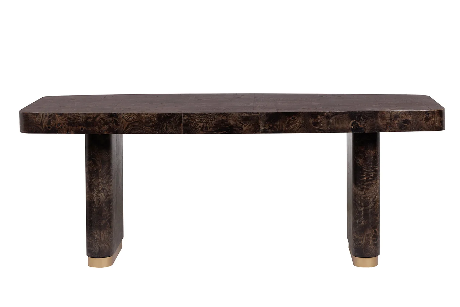 BROWN VENEER Dining table, main view